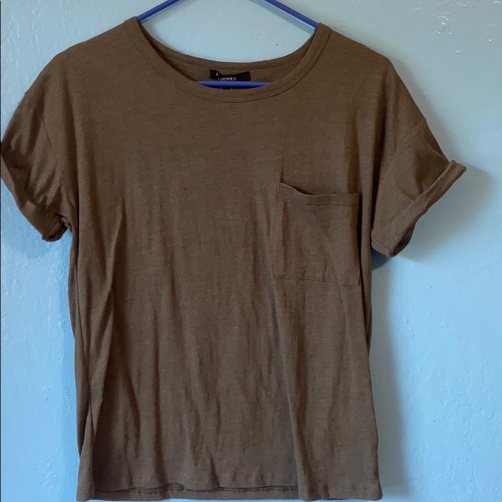 Brand new tee olive color